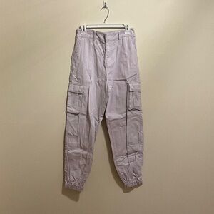 Lavender Cargo Pants